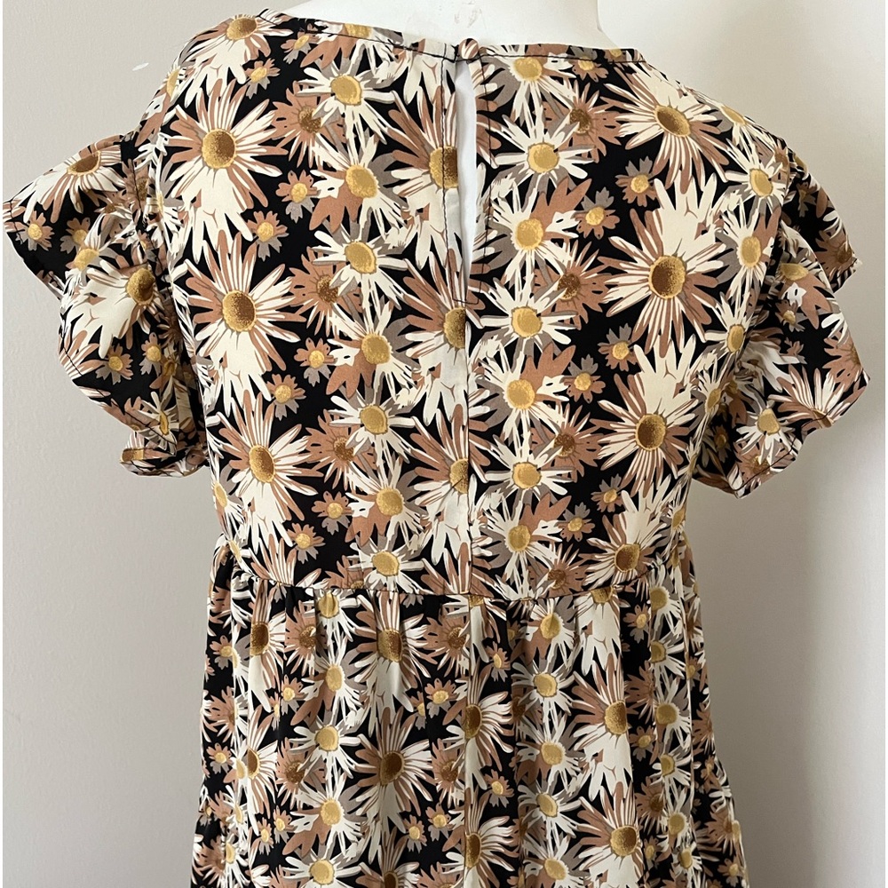 HERE / NOW floral tiered dress - Picture 4 of 7